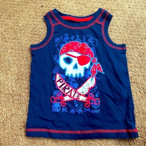 Healthtex Boys 18 Month Pirate Tank Top - Picture 1 of 3